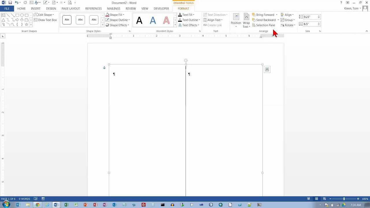 Word 2013 Side By Side Columns For 3 Column Word Template