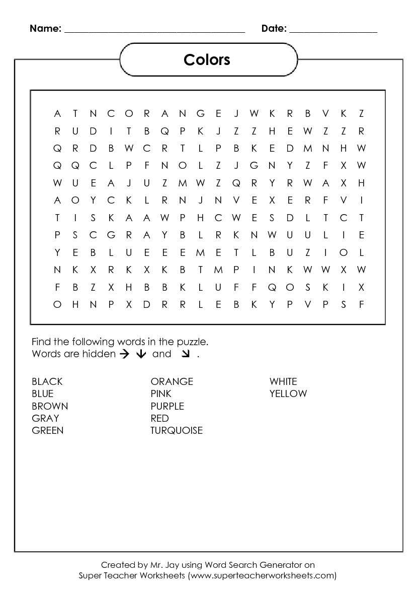 Word Search Puzzle Generator Within Word Sleuth Template