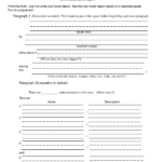 Worksheet Book Report | Printable Worksheets And Activities With Regard To 4Th Grade Book Report Template