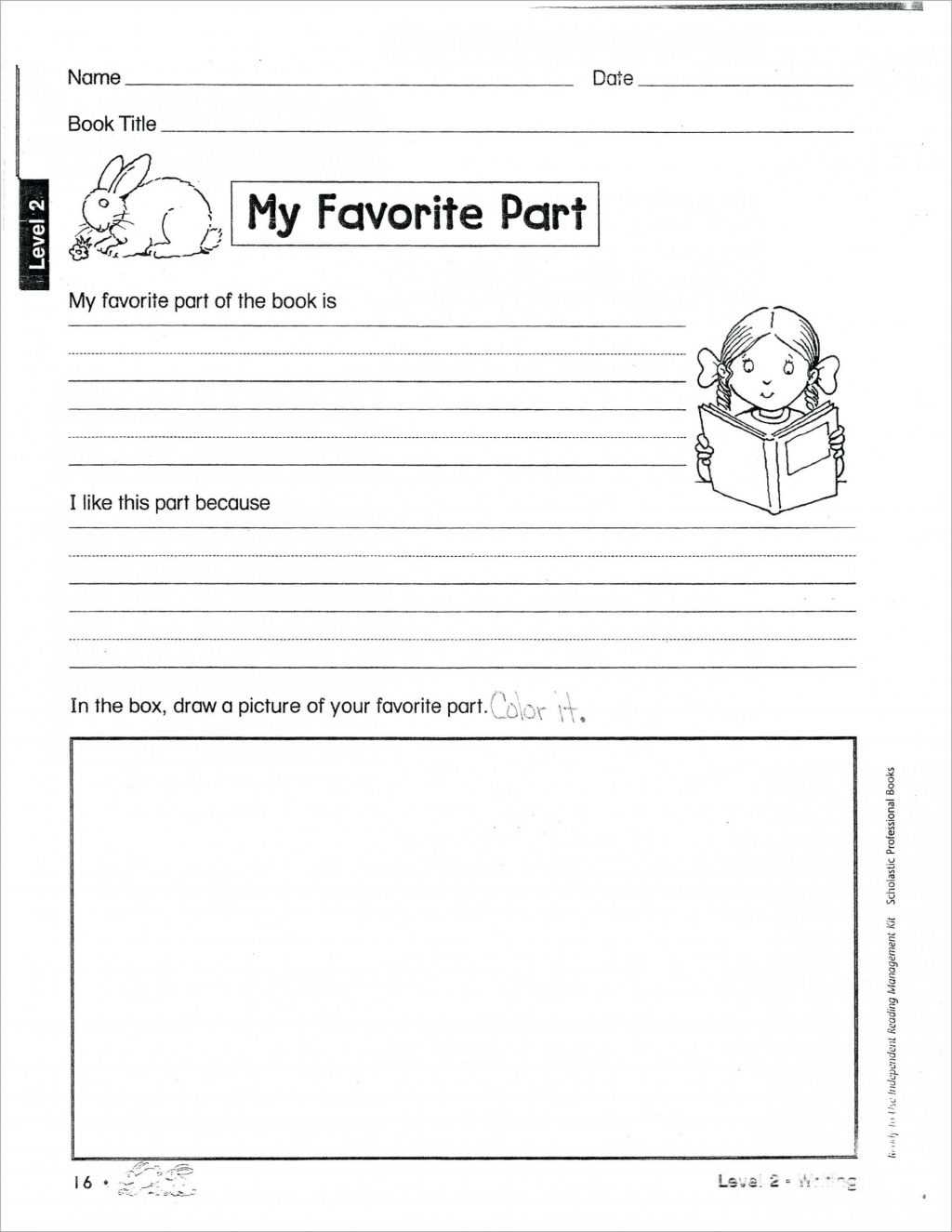 Worksheet Ideas ~ Book Report Template Grade Free Amazing Regarding 2Nd Grade Book Report Template