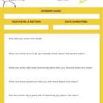 Yellow Bordered Non Fiction Book Report – Templatescanva In Nonfiction Book Report Template