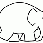 Yespress | Elmer The Elephant Clipart In Pack #5564 With Regard To Blank Elephant Template