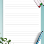 Zany College Ruled Paper Printable | Chavez Blog Intended For College Ruled Lined Paper Template Word 2007